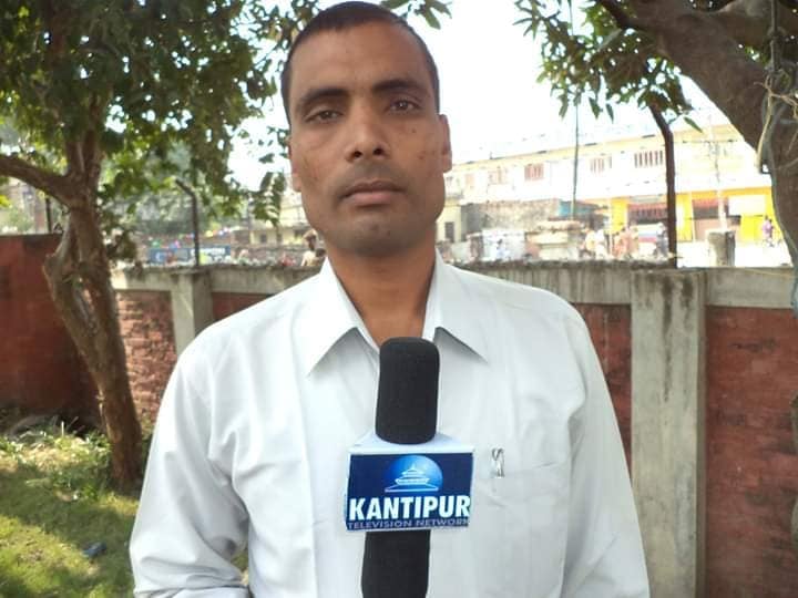 Television journalist barred from reporting